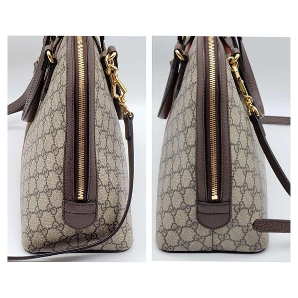 100% Authentic Gucci GG Ophidia Handbag and Shoulder Bag - Picture 3 of 16